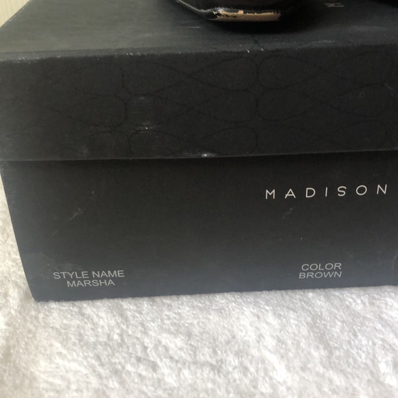 Madison Studio Marsha Brown Boots Size 8.5 - Picture 3 of 12